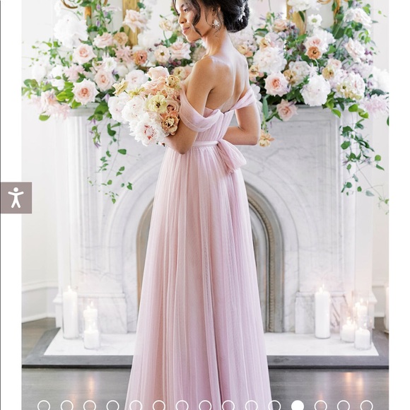 Revelry: Rosalie Tulle Convertible Dress - Picture 4 of 5